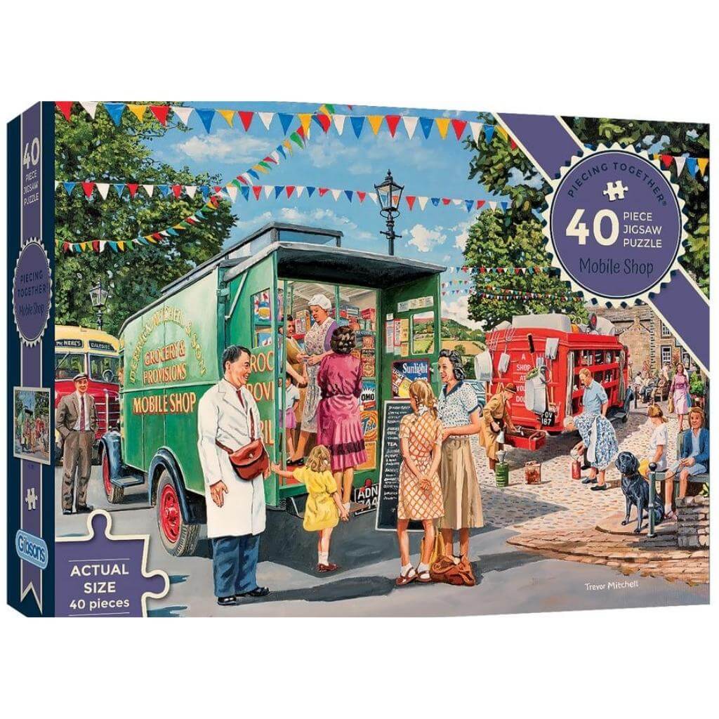 Mobile Shop - 40 XL Piece Jigsaw Puzzle - Senior Style