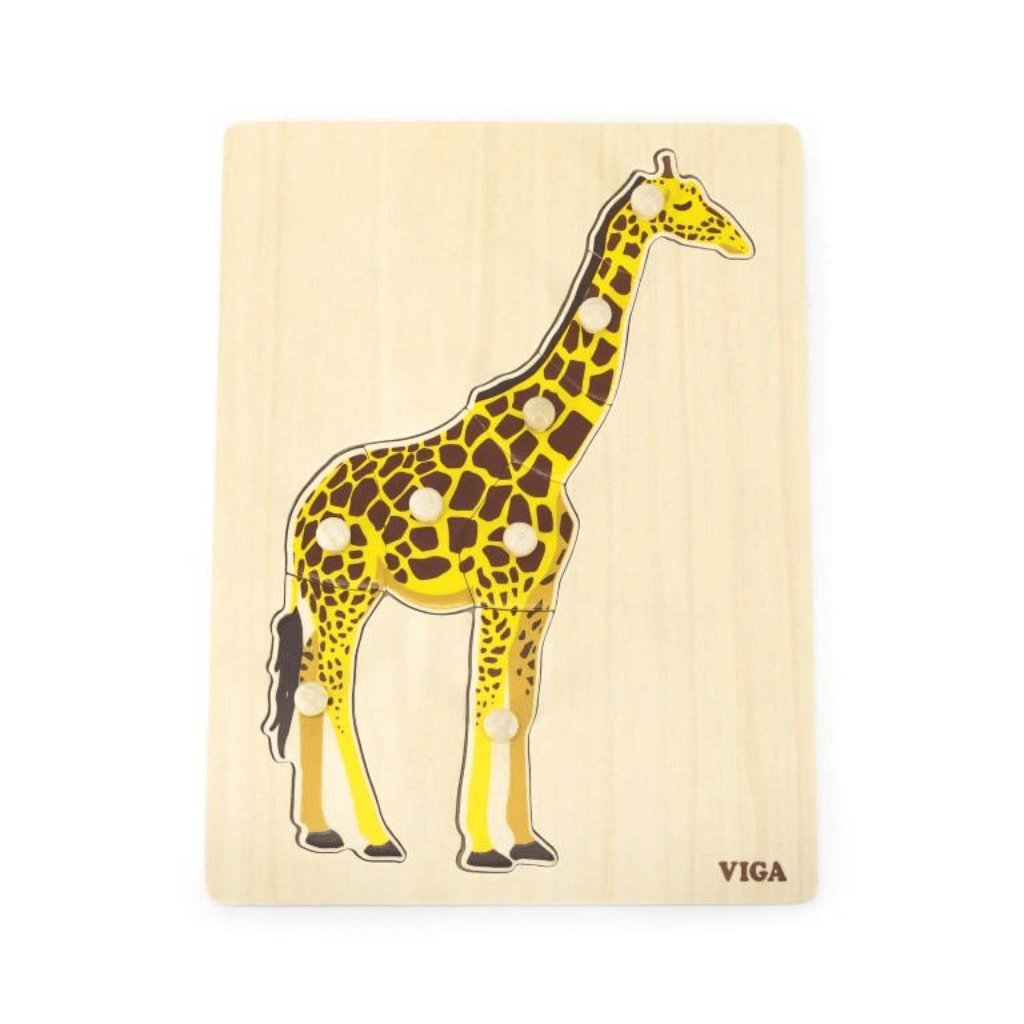 Montessori Giraffe Puzzle - Senior Style