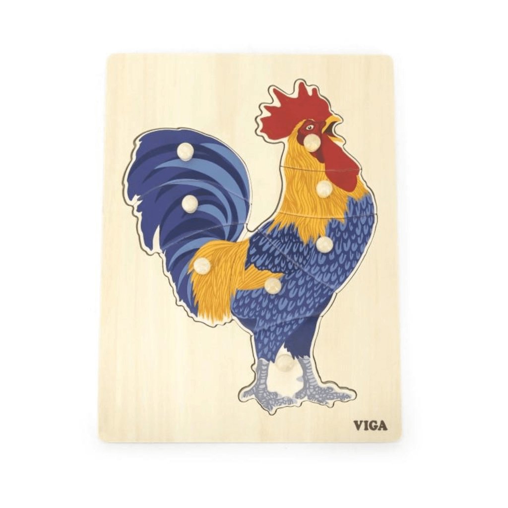 Montessori Rooster Puzzle - Senior Style