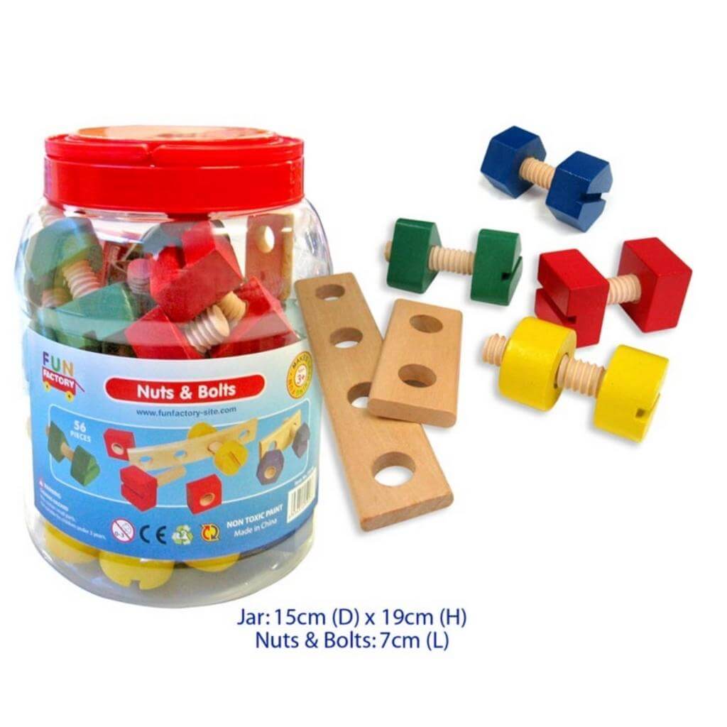 Nuts & Bolts 56 Pieces - Senior Style