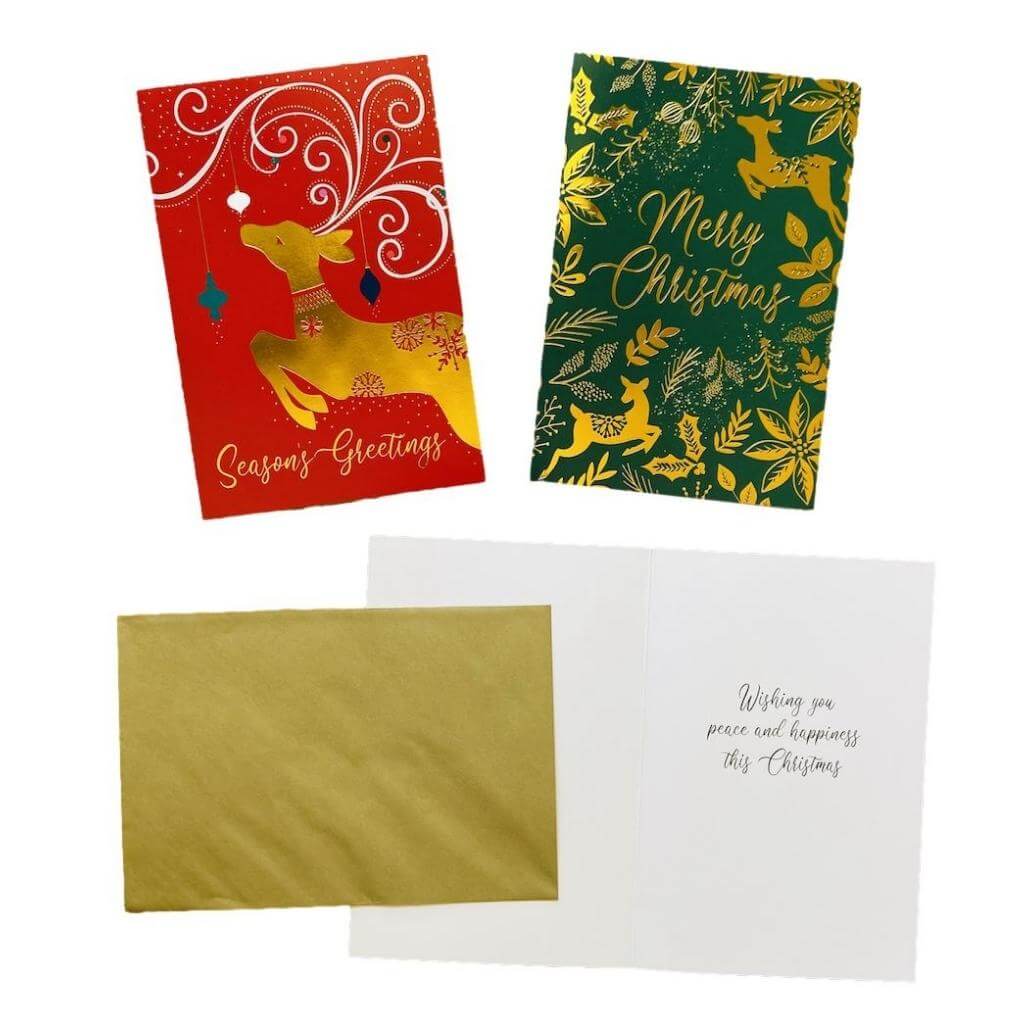 Pack of 10 Christmas Cards - Senior Style