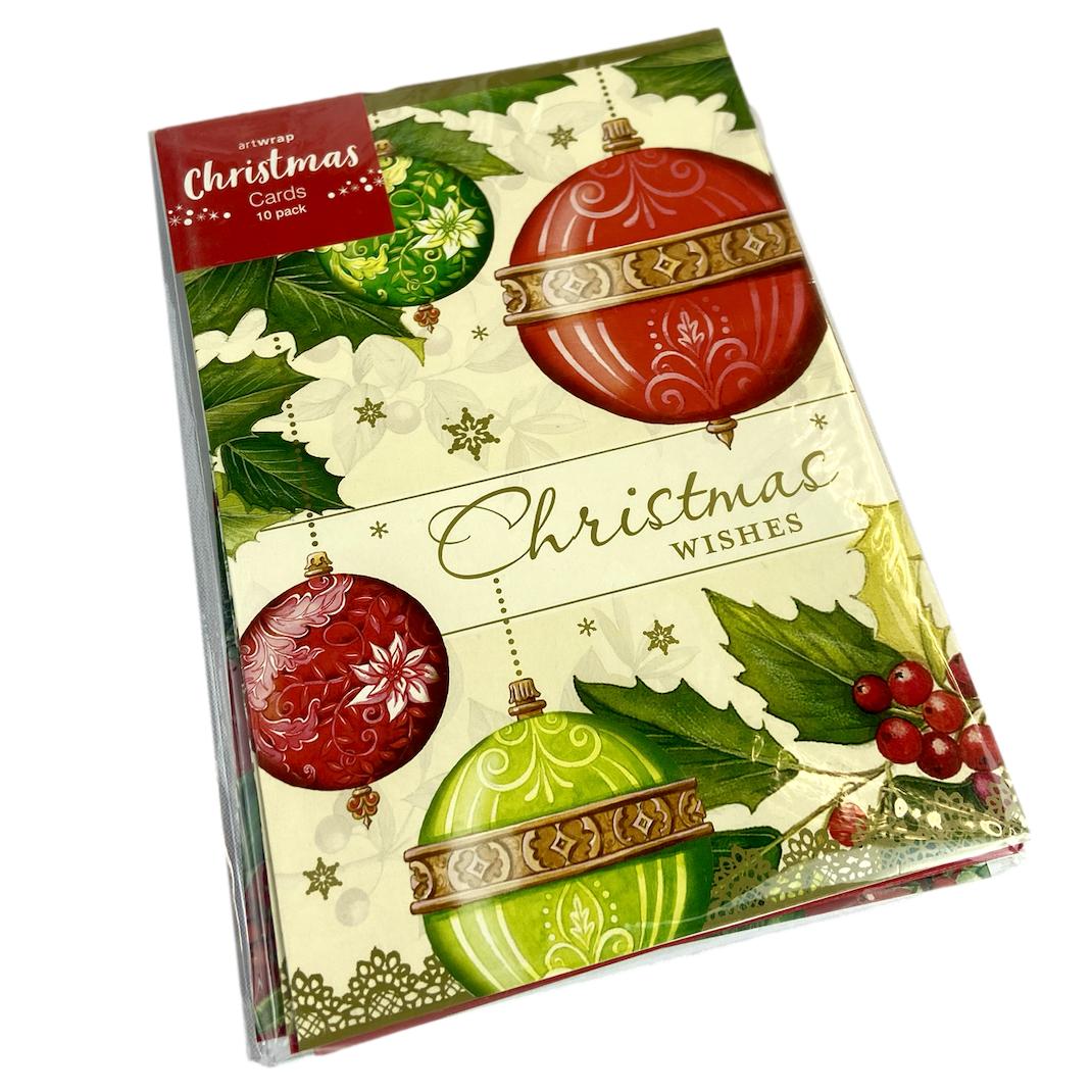 Pack of 10 Christmas Cards - Senior Style