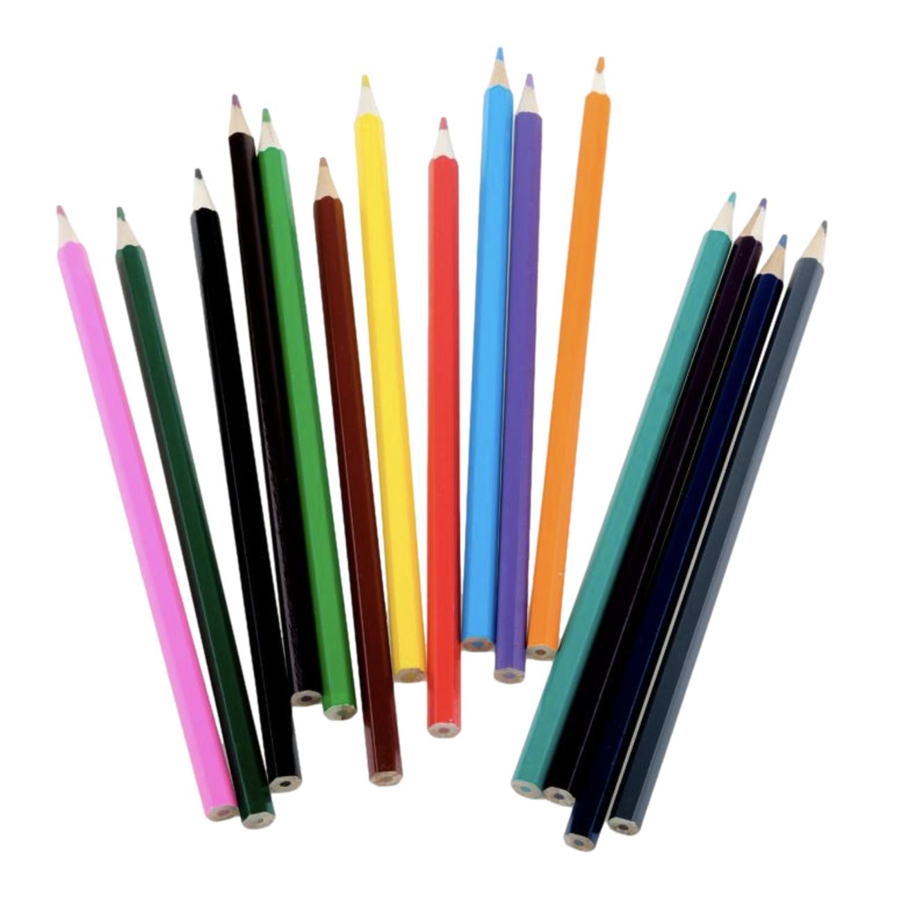 Pack of 15 Coloured Pencils - Senior Style