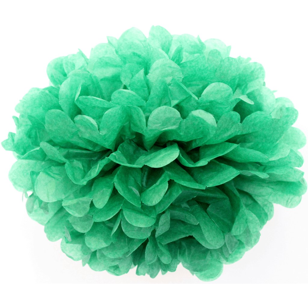 Paper Puffer Ball Green - Senior Style