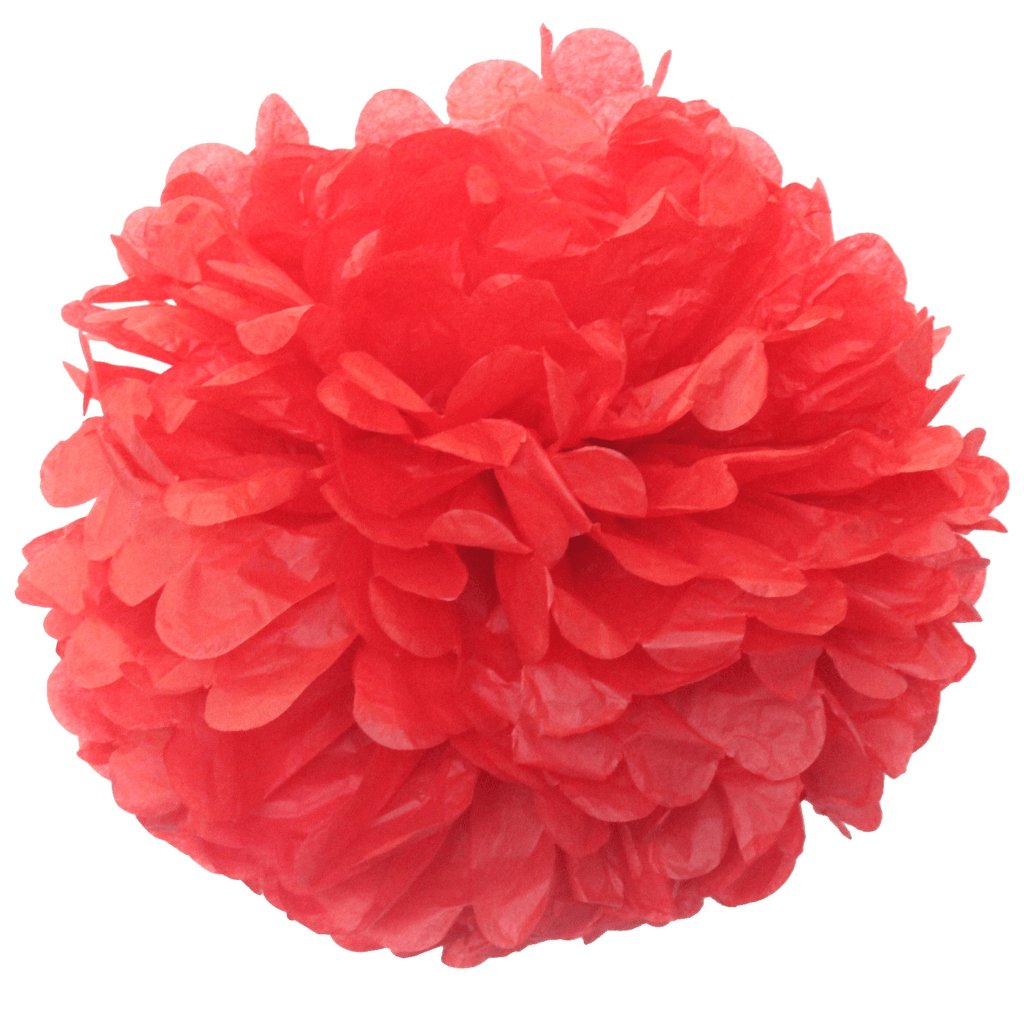 Paper Puffer Ball Red - Senior Style