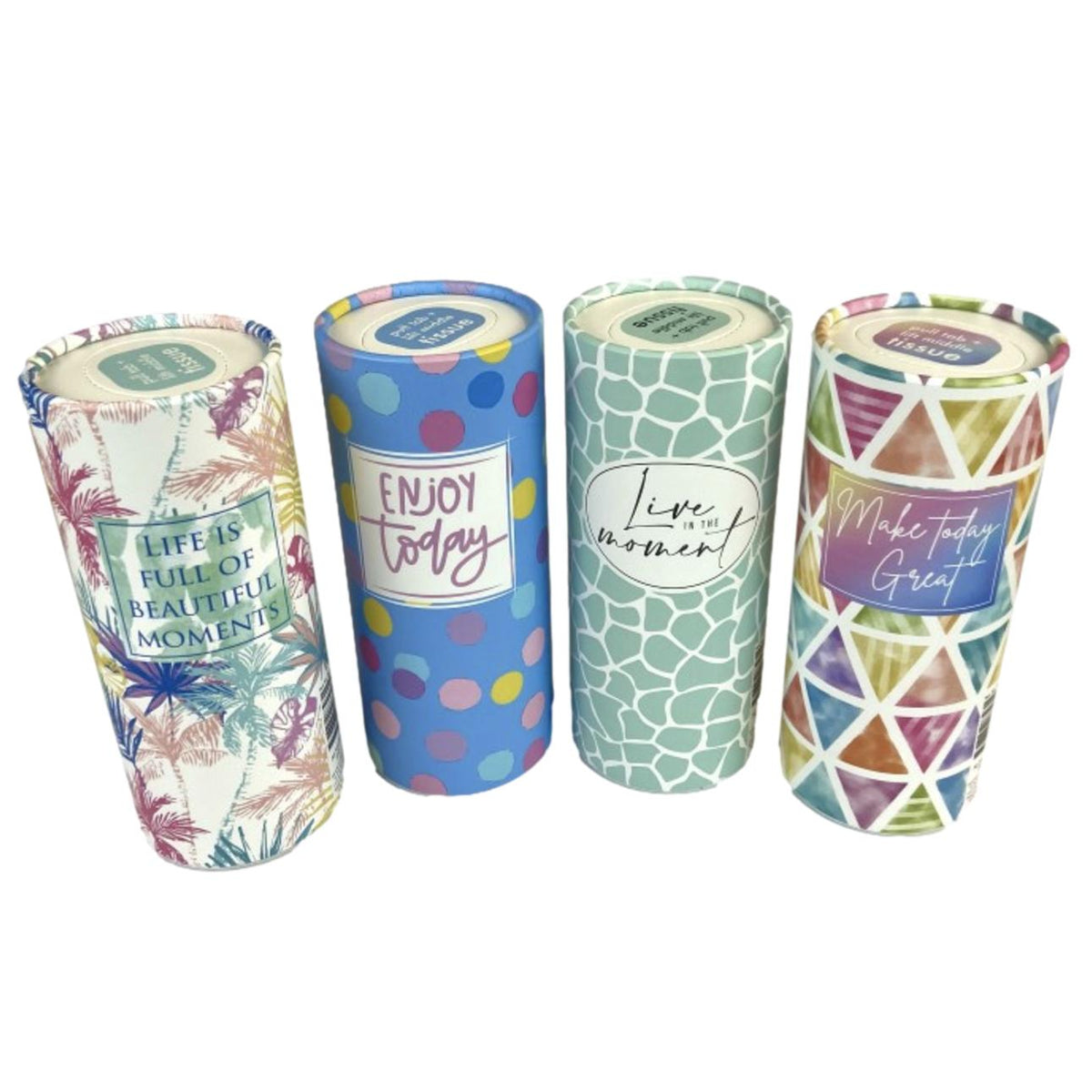 Decorative Cylinder Box of Tissues