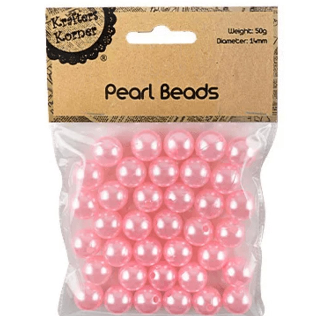 Pearl Beads 14mm Various Colours - Senior Style