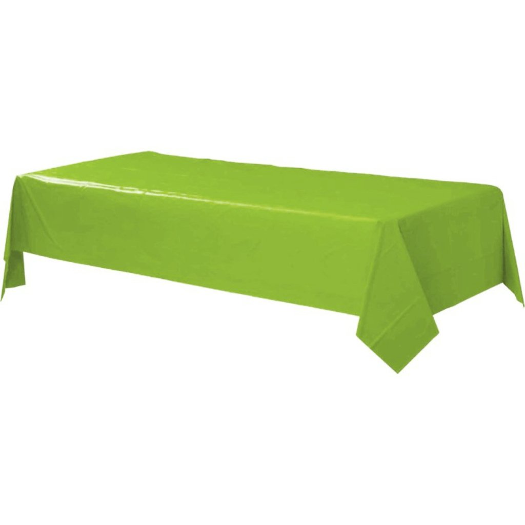 Plastic Rectangular Tablecover Kiwi - Senior Style