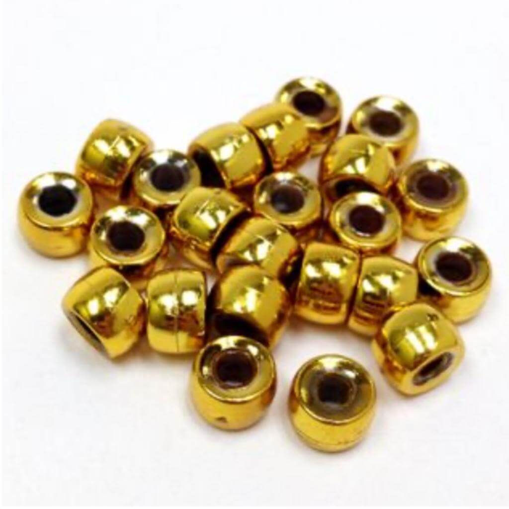 Pony Beads 9mm Metallic Gold 40g - Senior Style