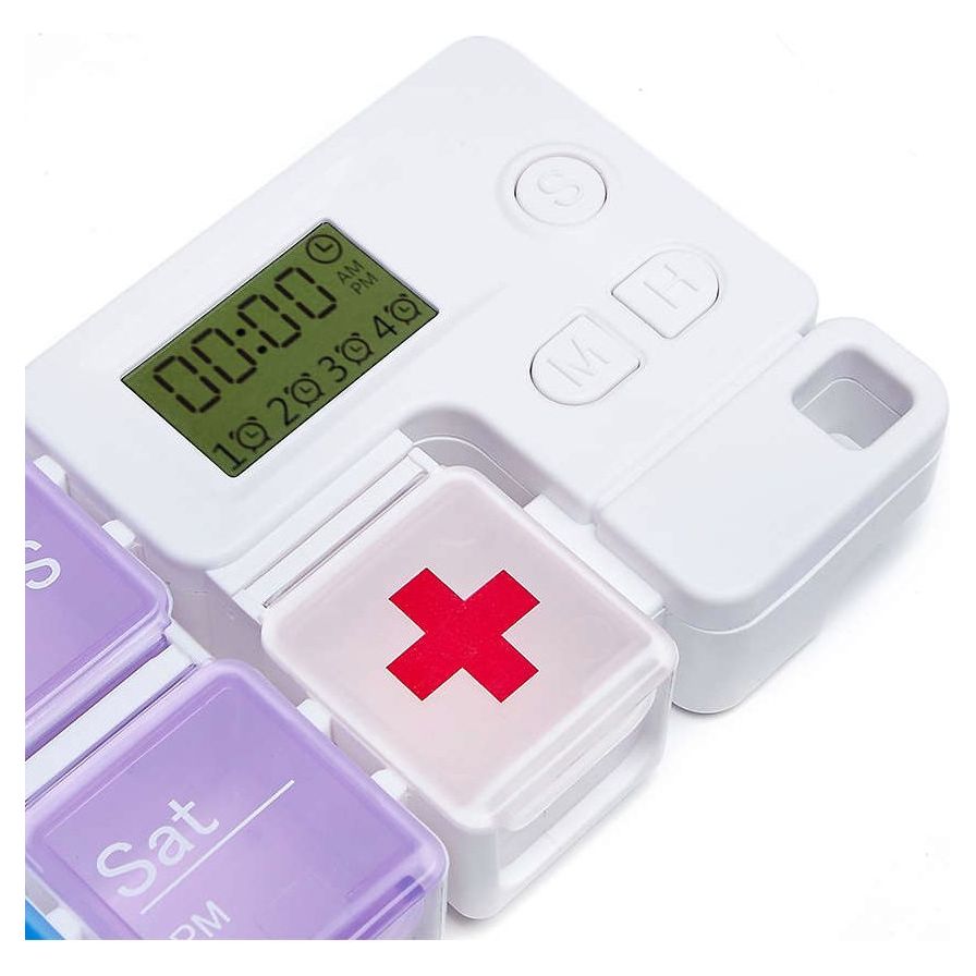 Rainbow Connection Pill Box Timer - Senior Style