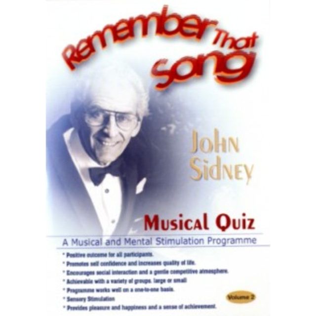 Remember That Song Musical Quiz Volume 2 - Senior Style