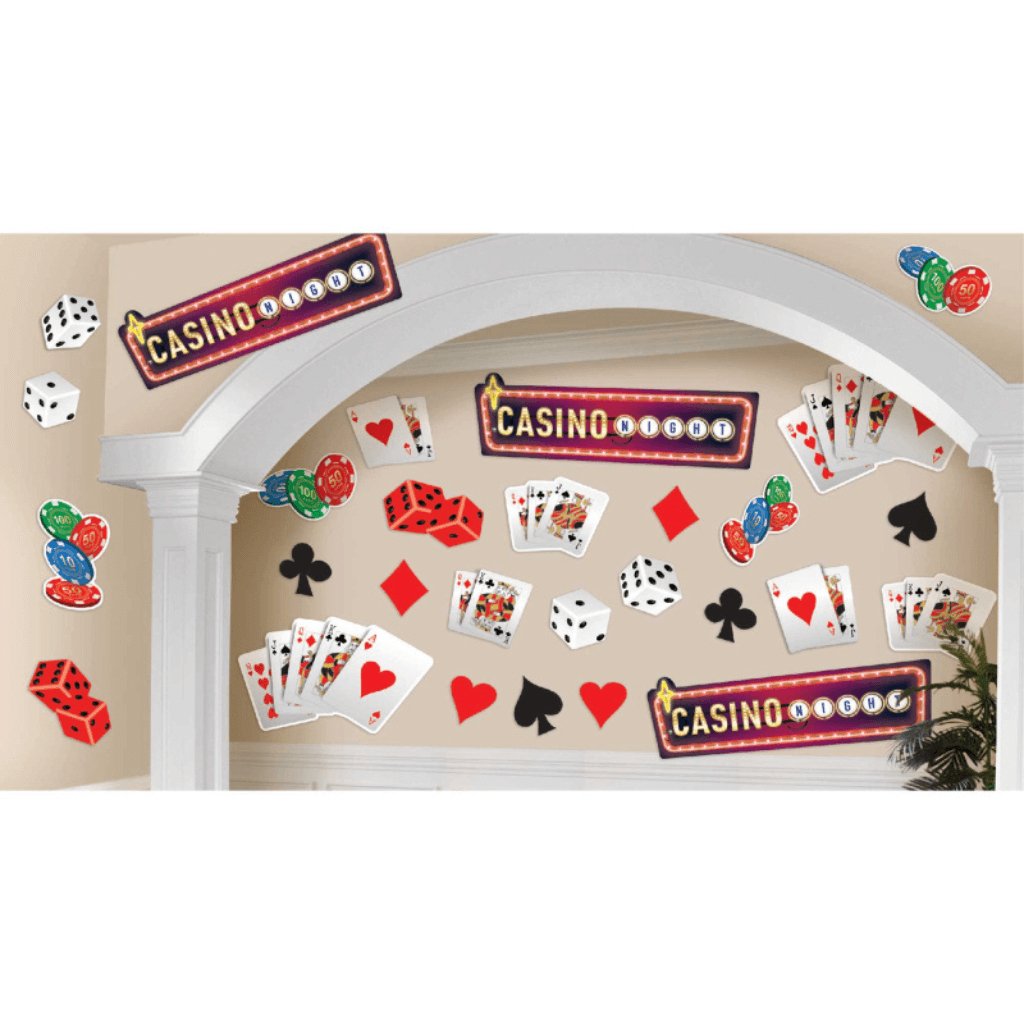 Roll the Dice Casino Cutouts Mega Value - Senior Style