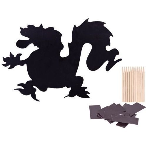 Scratch Magnets Chinese Dragon 12’s - Senior Style