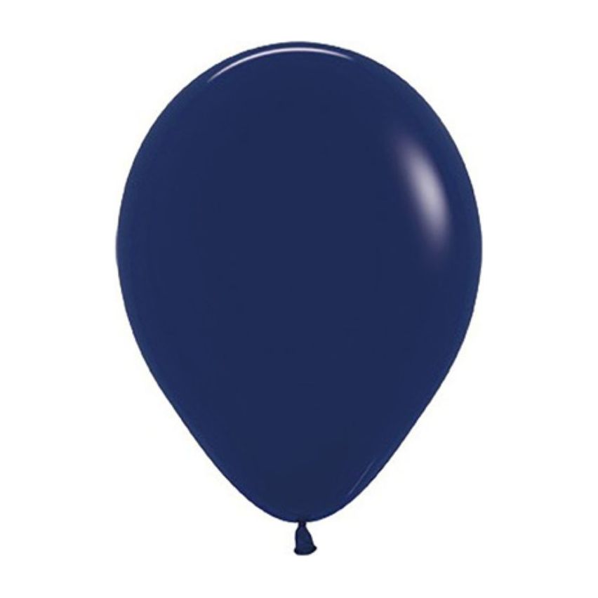 Sempertex 30cm Fashion Navy Blue Balloons 25PK - Senior Style