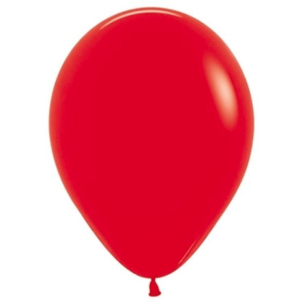 Sempertex 30cm Fashion Red Latex Balloons - Senior Style