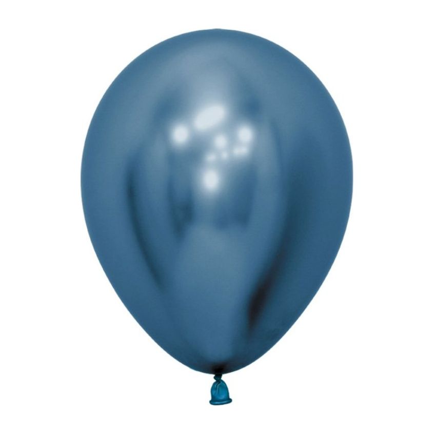 Sempertex 30cm Reflex Blue Balloons 12PK - Senior Style