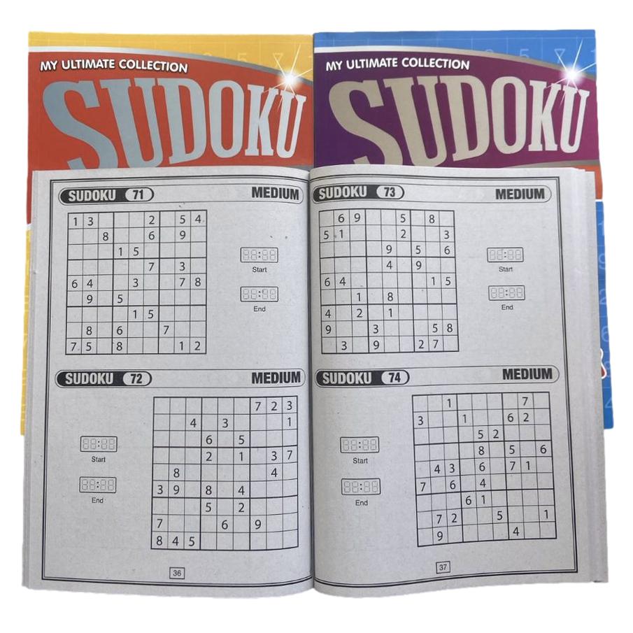 Sudoku Book (A4) - Senior Style