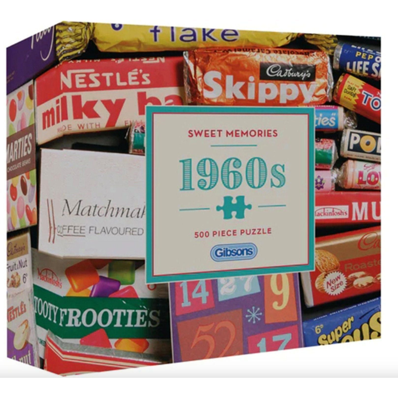 Sweet Memories 1960s - 500 Piece Jigsaw Puzzle - Senior Style