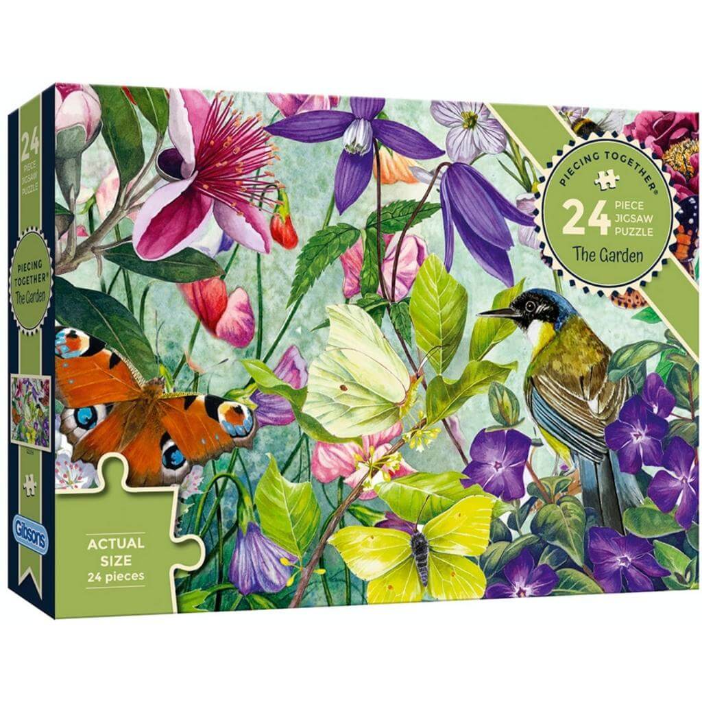 The Garden - 24 XL Piece Jigsaw Puzzle - Senior Style