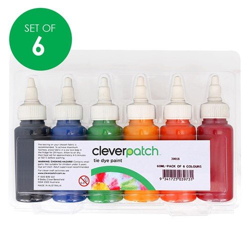 Tie Dye Paint - Set of 10 Colours - Senior Style