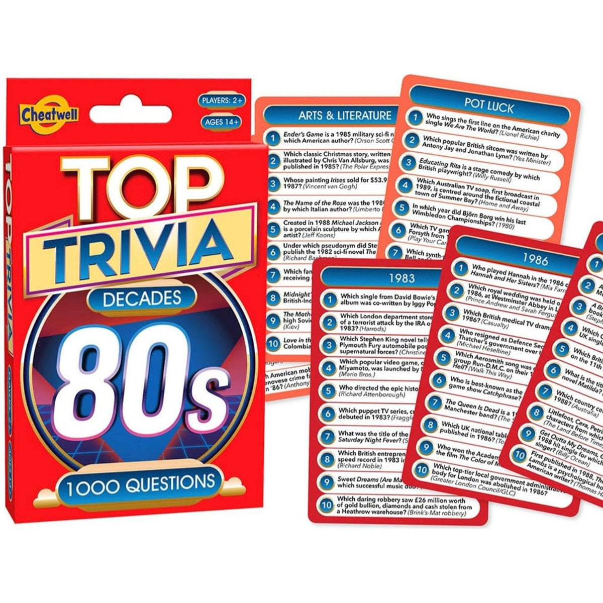 Top Trivia Decades - 80&#39;s - Senior Style