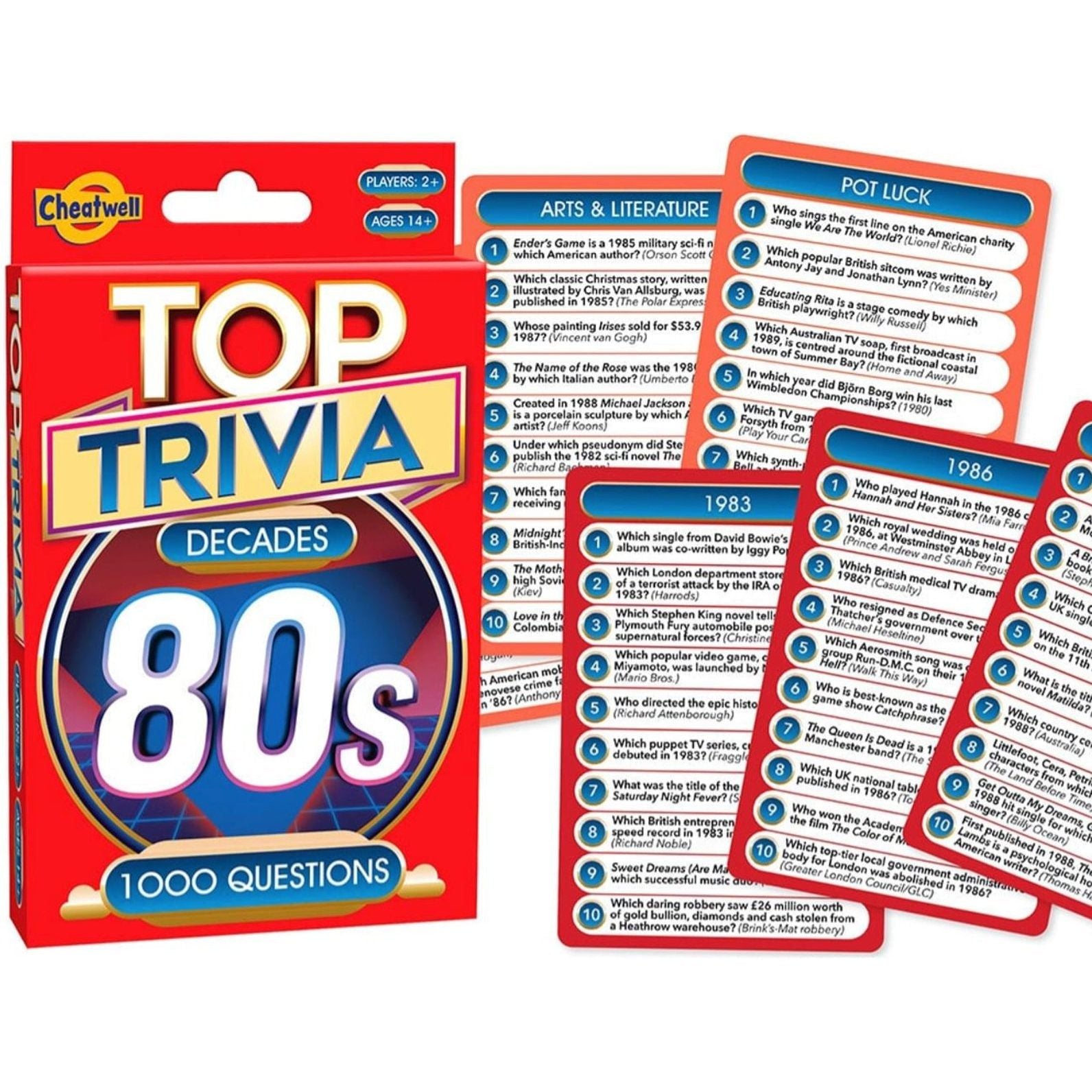 Top Trivia Decades - 80's - Senior Style