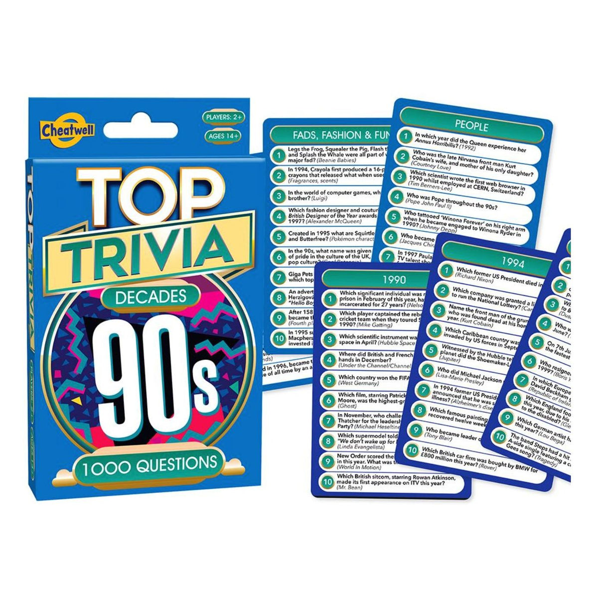 Top Trivia Decades - 90&#39;s - Senior Style