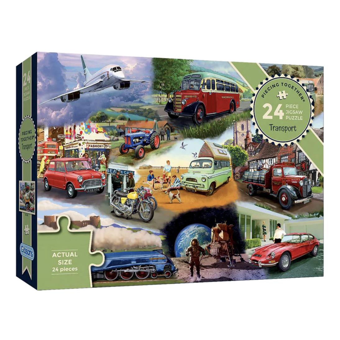 Transport - 24 XL Piece Jigsaw Puzzle - Senior Style