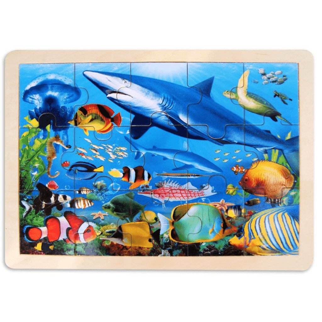 Under The Sea - 48 Piece Wooden Jigsaw Puzzle - Senior Style