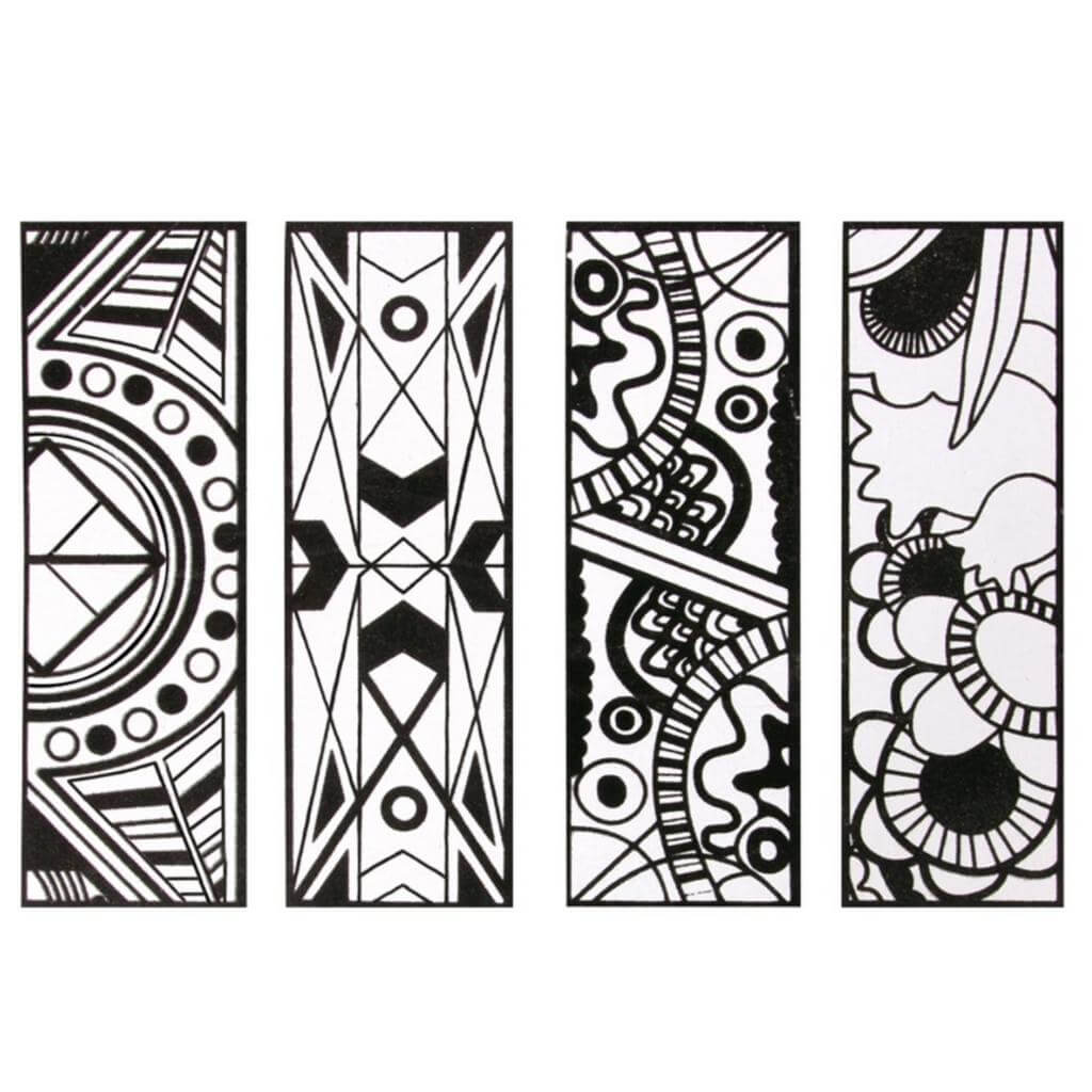 Velvet Art Bookmarks Pack of 20 - Senior Style