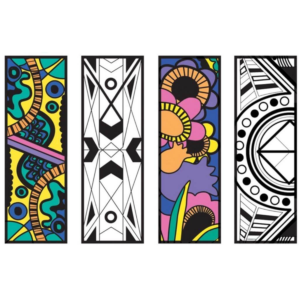 Velvet Art Bookmarks Pack of 20 - Senior Style