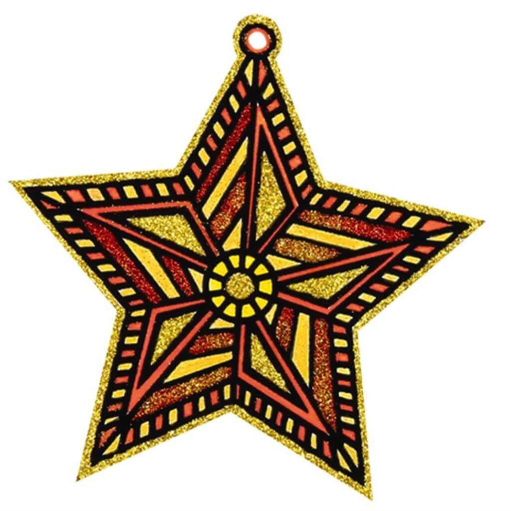 Velvet Art Ornaments Pack of 20 Assorted - Senior Style