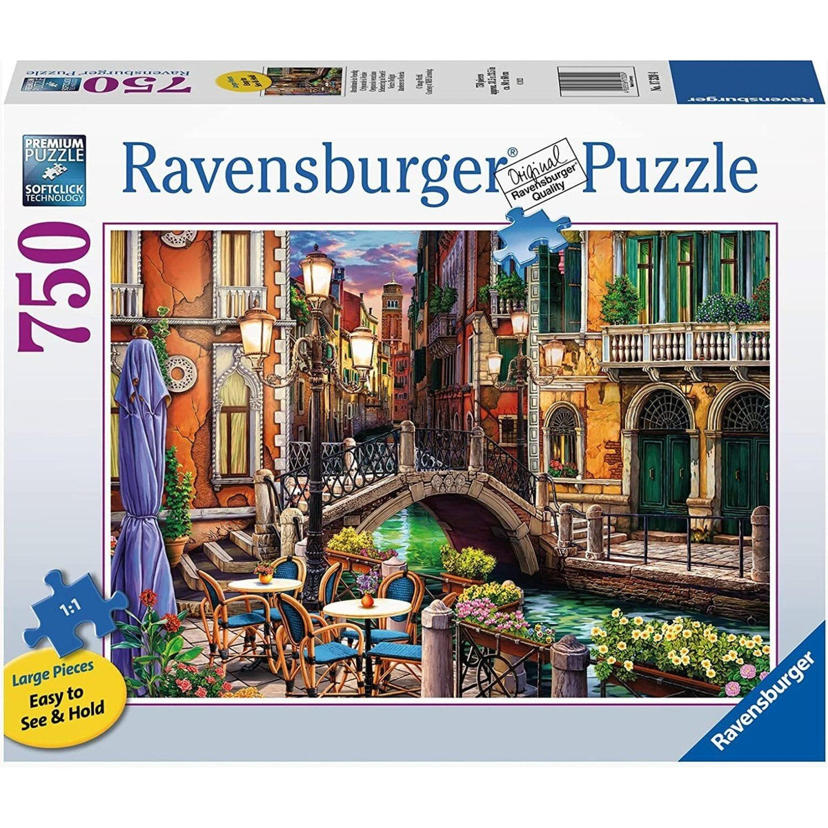 Venice Twilight - 750 Large Piece Jigsaw Puzzle - Senior Style