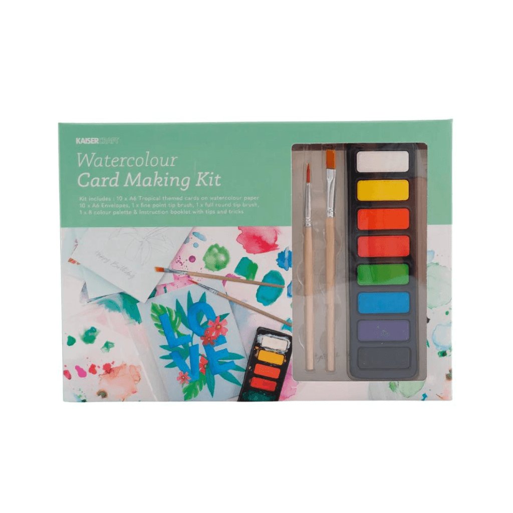 Watercolour Card Making Kit - Lush - Senior Style