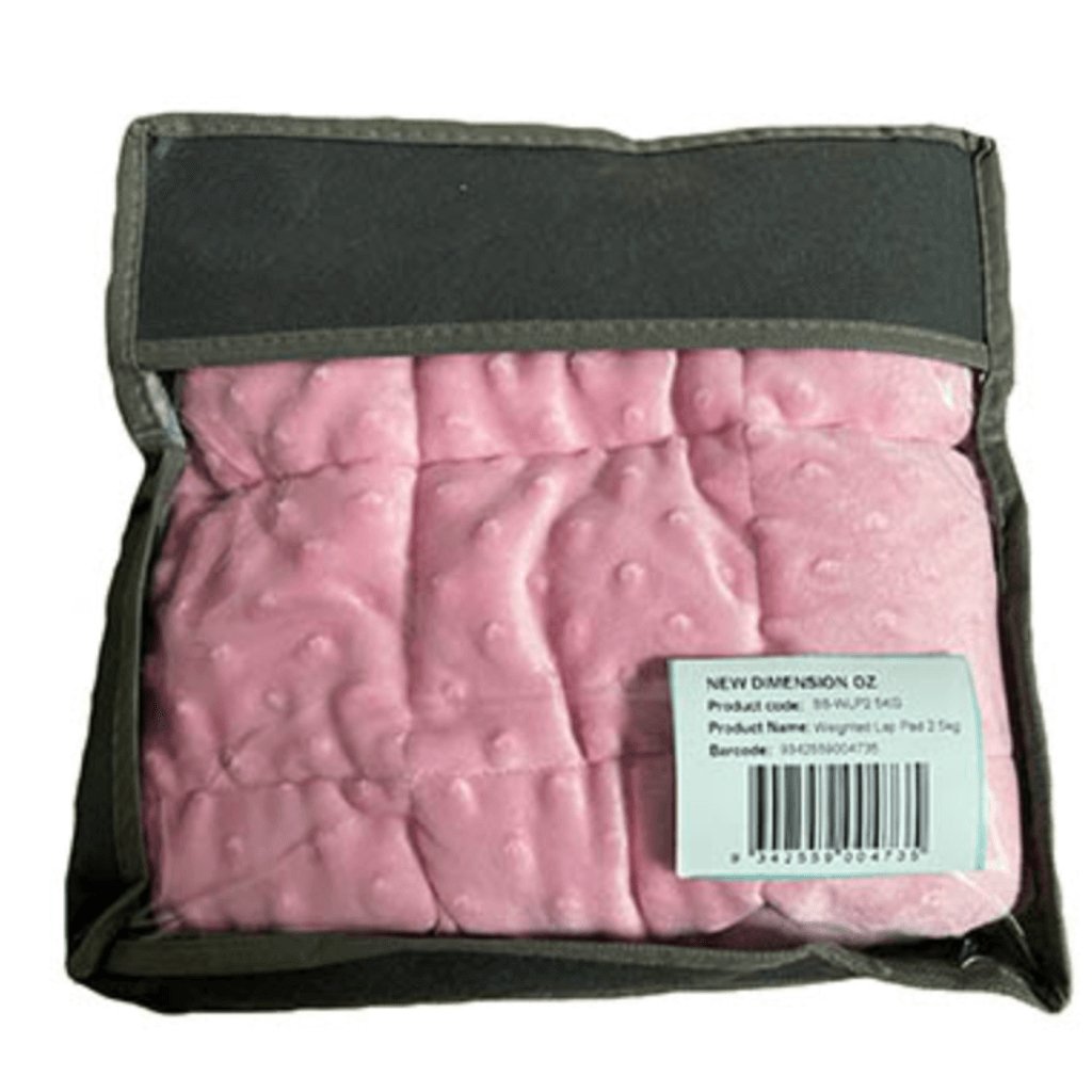 Weighted Lap Blanket Blue or Pink 2.5 kg - Senior Style