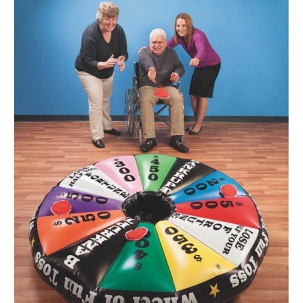 Wheel of Fortune Inflatable Game - Senior Style