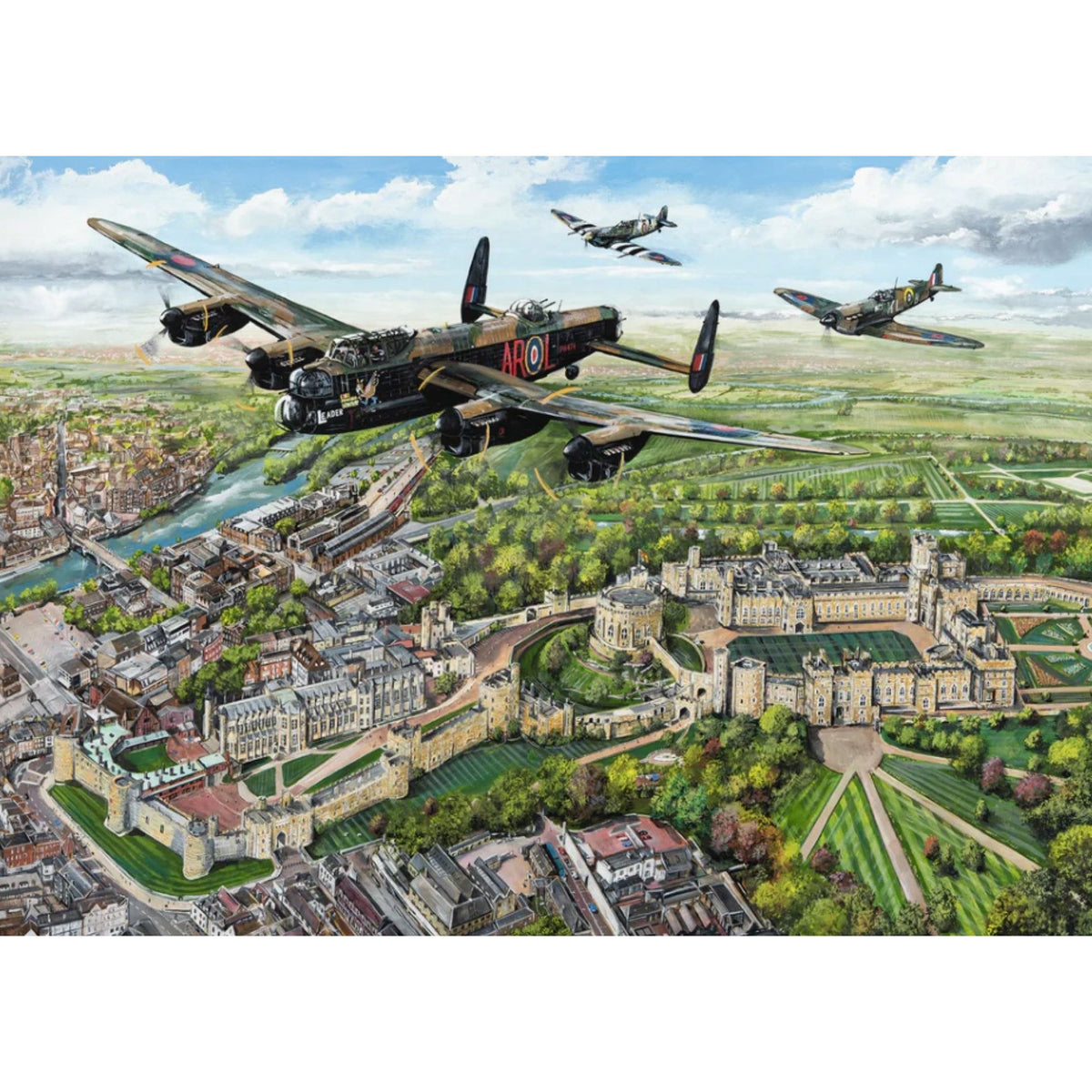 Wings Over Windsor - 250 XL Piece Jigsaw Puzzle - Senior Style