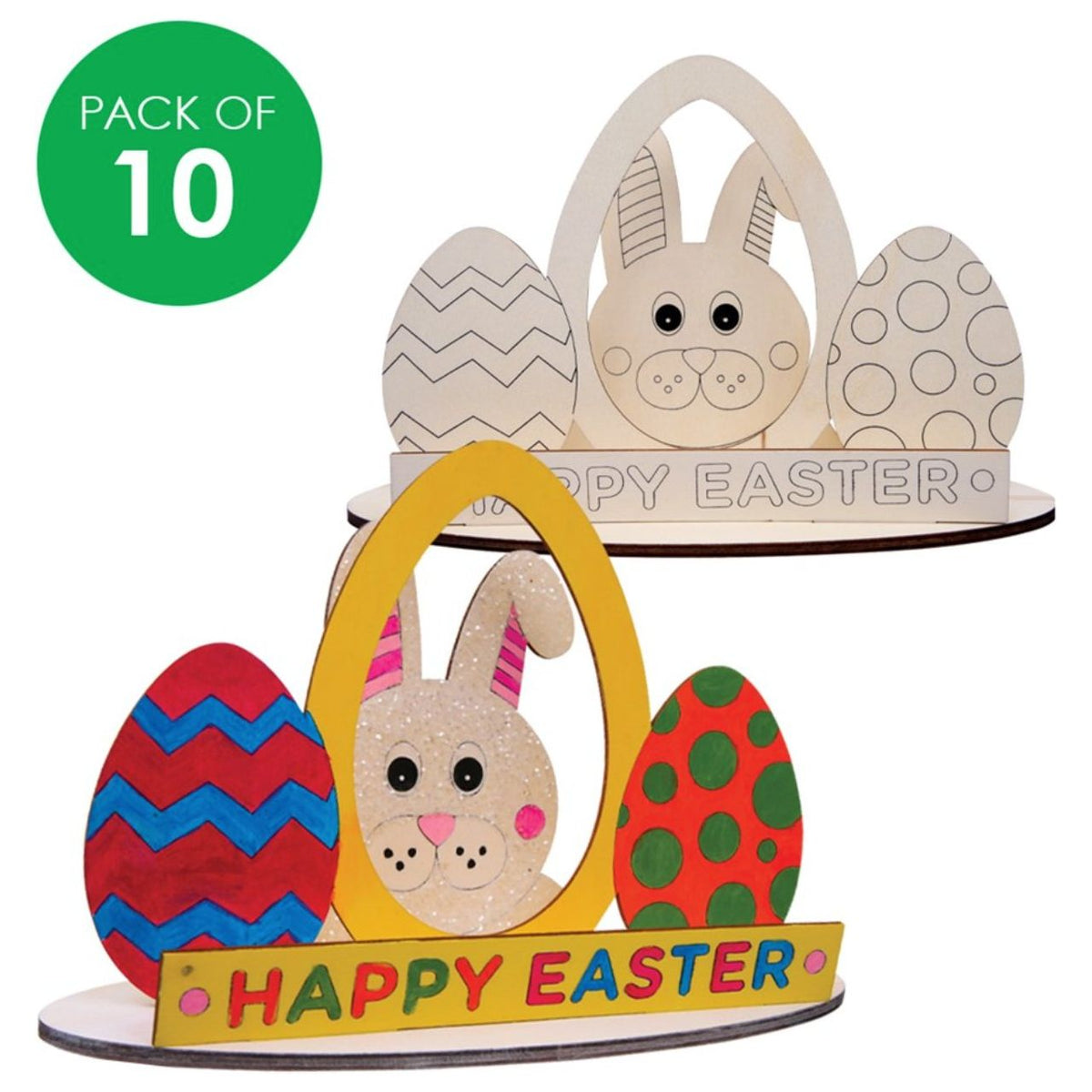 Wooden Easter Dioramas - Pack of 10 - Senior Style