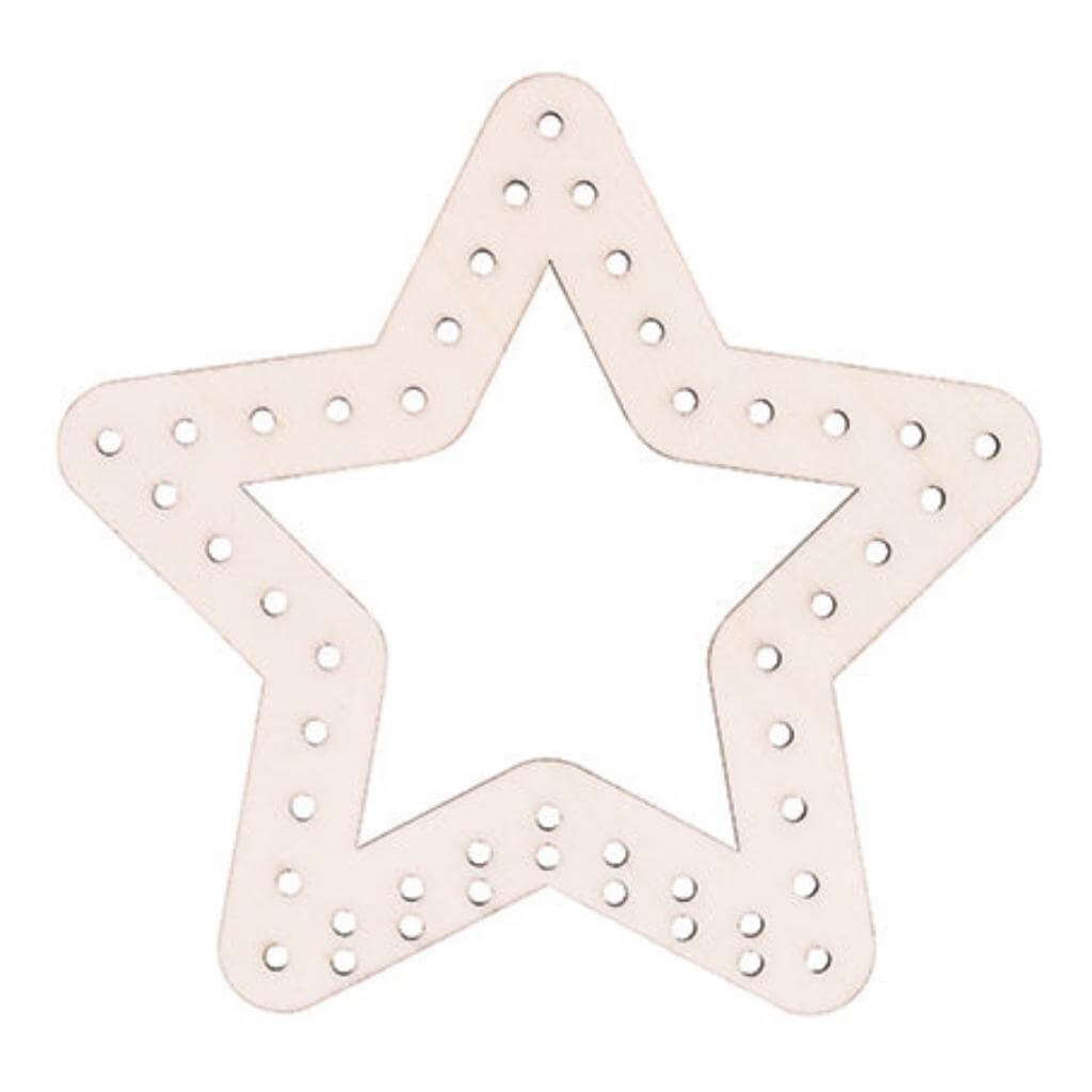 Wooden Weaving Star Pack of 10 - Senior Style