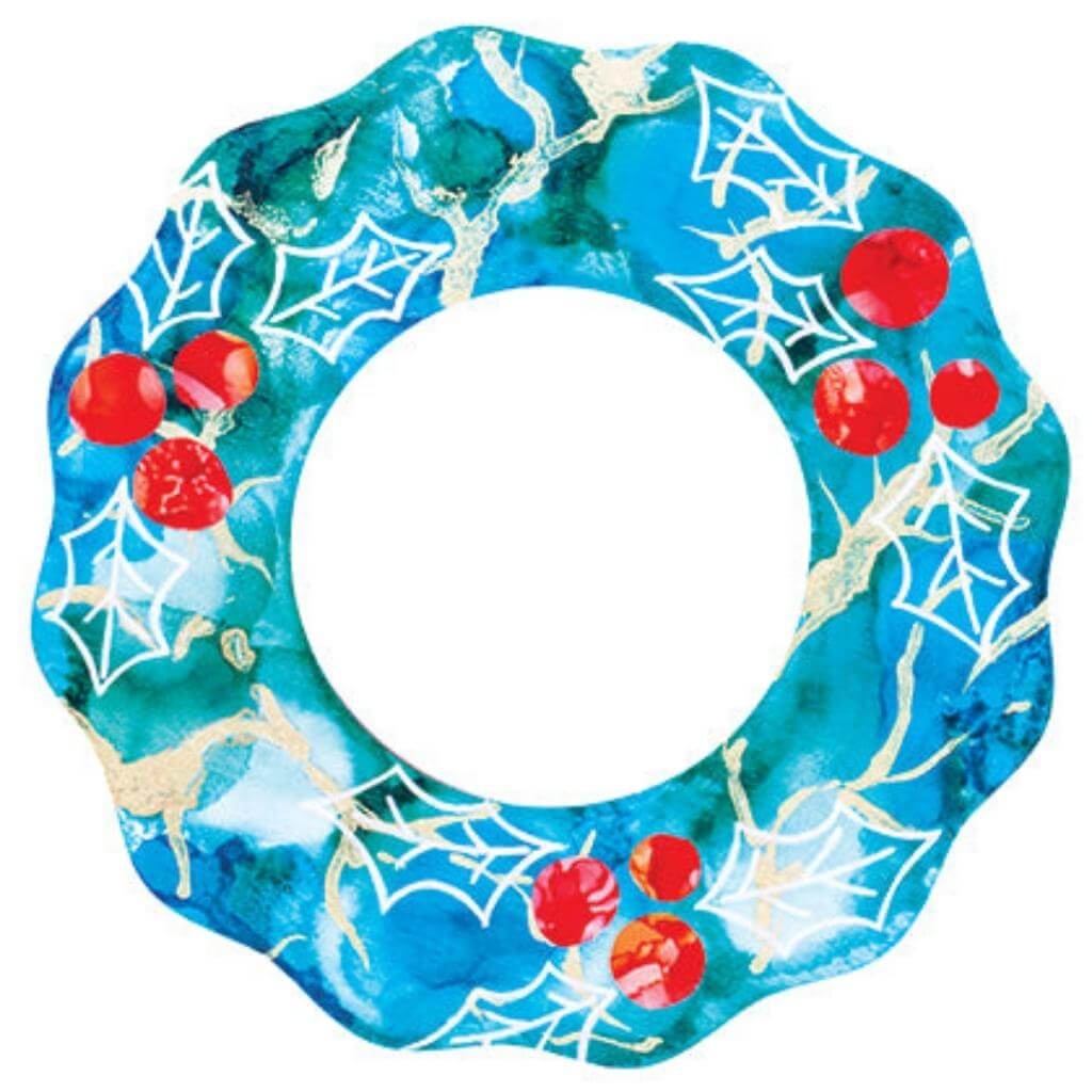 Wooden Wreath Pack of 10 - Senior Style