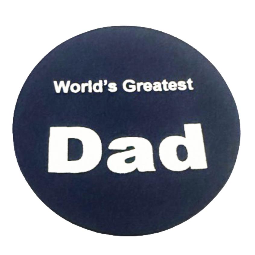 World&#39;s Greatest Dad Coaster - Senior Style