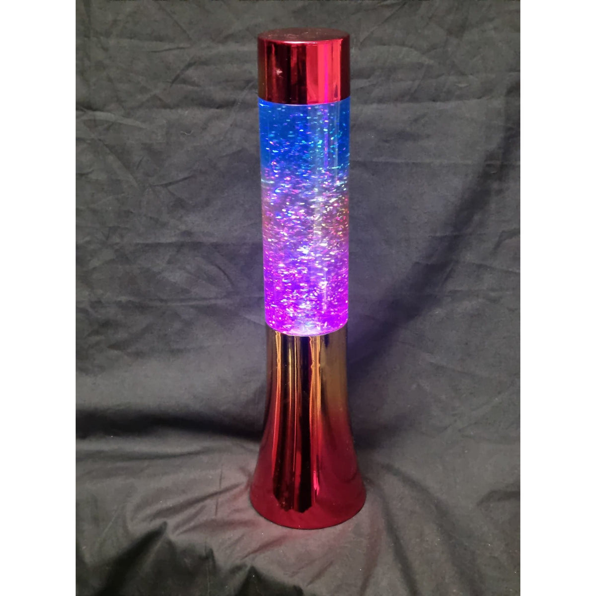 Rainbow Motion Glitter Lamp