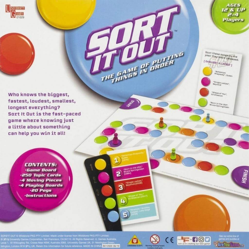 Sort it Out Game Board